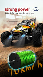 16102PRO Brushless 4WD RC Cars For Adults，1:16 Fast RC Cars With 70KM/H High-Speed Remote Control Car, All Terrain Off-Road Truc