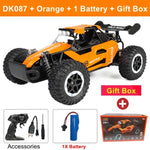 Latitude-25 4WD Remote Control Car 1:16 Scale - High Speed RC Drift Car with LED Lights, 2.4GHz All Terrain Off-Road Rock Crawler, Electric Toy Vehicle Gift for Boys and Kids
