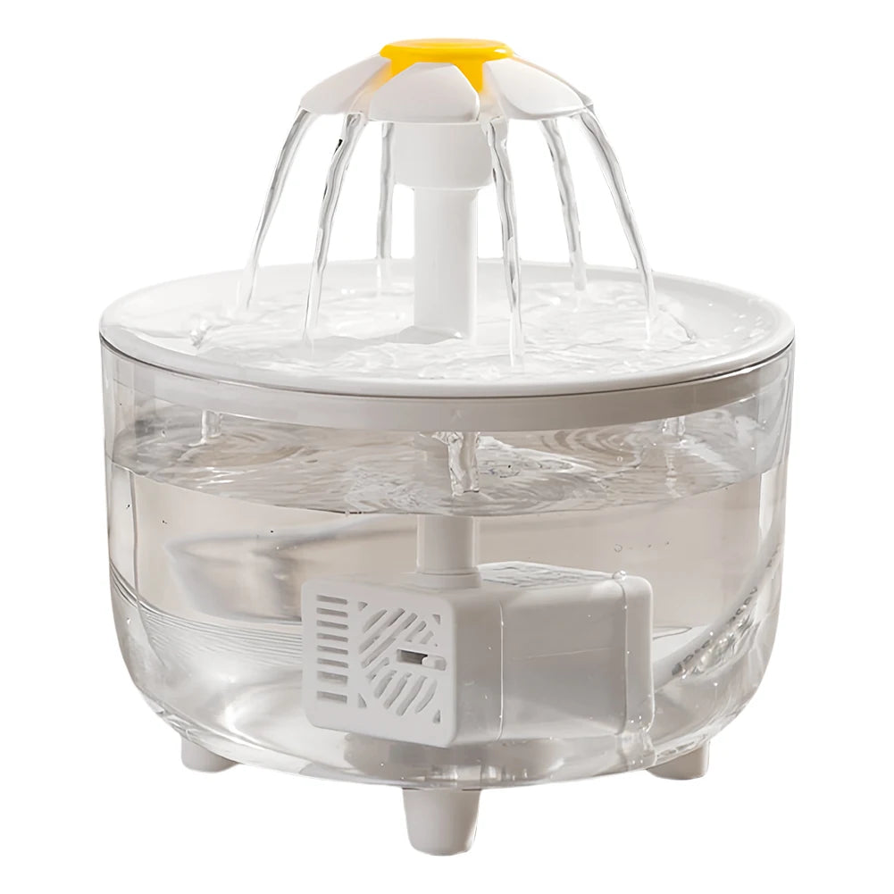 Automatic Cat Water Fountain — 1.2L Quiet USB Filtered Drinking Fountain