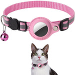 Reflective Breakaway Cat Collar with AirTag Holder