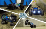 Super Brushless 80KM or 50KM/H 4WD RC Car With LED Remote Control Cars High Speed Drift Racing 4x4 Off Road Truck Kid Adult Toy