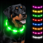 USB Rechargeable LED Safety Collar for Pets