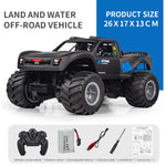 JJRC Q156 4WD 2.4G Amphibious Off-road Climbing RC Flip Stunt Car Racing All-terrain Waterproof Children's RC Toys Gifts