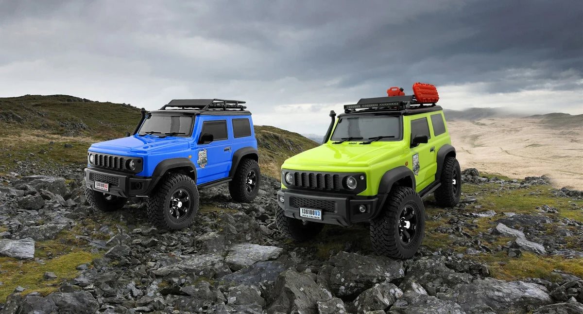 RGT Jimny 1/10 136100V3 Remote Control 4x4 Four-Wheel Drive Anti Real Climbing Off-Road Vehicle RC Adult Toy RTR Version