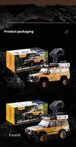 Range Rover FMS 1/10 FCX10 Camel Cup 4WD Edition Car Official Licensed Product Simulation Electric brushed Remote Control Climbing Off Road Vehicle