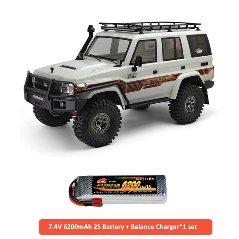 RGT EX86190 LC76 1/10 2.4G RC Cars Electric Remote Control 4WD Model Car Crawler Rock Buggy Off-road  2 Speed Shift Gift EX86120