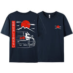 JDM Racing Graphic Tee — Oversized 100% Cotton Unisex T-Shirt