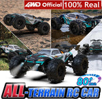 Super Brushless 80KM or 50KM/H 4WD RC Car With LED Remote Control Cars High Speed Drift Racing 4x4 Off Road Truck Kid Adult Toy