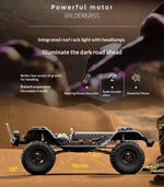 Huangbo Hot Selling 1:10 Remote Control Off Road Vehicle The Second Generation Upgraded Full Scale Climbing Vehicle Remote Car