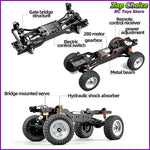 Mangniu MN168 1/12 rc car 280 Motor 4WD Electric RC Off-Road Rock Climbing Truck with Metal Chassis 2.4G  Toy Gift for Boy Adult