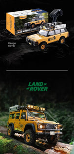 Range Rover FMS 1/10 FCX10 Camel Cup 4WD Edition Car Official Licensed Product Simulation Electric brushed Remote Control Climbing Off Road Vehicle