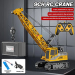 Rc Excavator Bulldozer Truck Toys for Boy 2.4G Remote Control Dumper Engineering Vehicle Tractor Crawler Birthday Gift Child