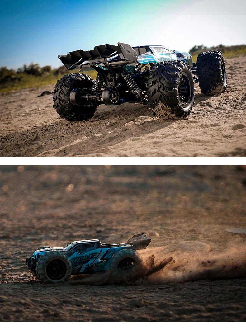 16102PRO Brushless 4WD RC Cars For Adults，1:16 Fast RC Cars With 70KM/H High-Speed Remote Control Car, All Terrain Off-Road Truc