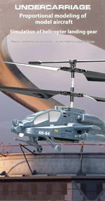2.4G RC Helicopter Altitude Hold LED Lights Rechargeable Crash-Proof Simulation Aircraft Model Kids Beginner Toy Gift