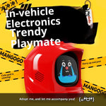 Your Car'S New Best Friend Interactive Electronic Pet With Mood Expressions For Drive Fun Trendy Toy