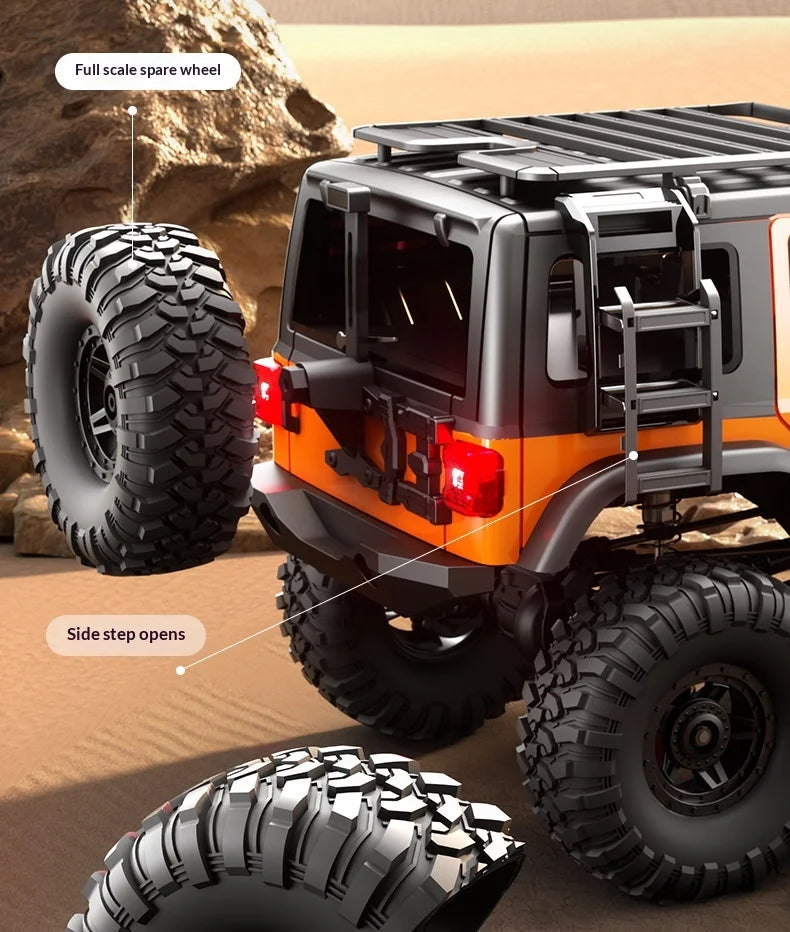 Huangbo Hot Selling 1:10 Remote Control Off Road Vehicle The Second Generation Upgraded Full Scale Climbing Vehicle Remote Car