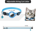 Reflective Breakaway Cat Collar with AirTag Holder