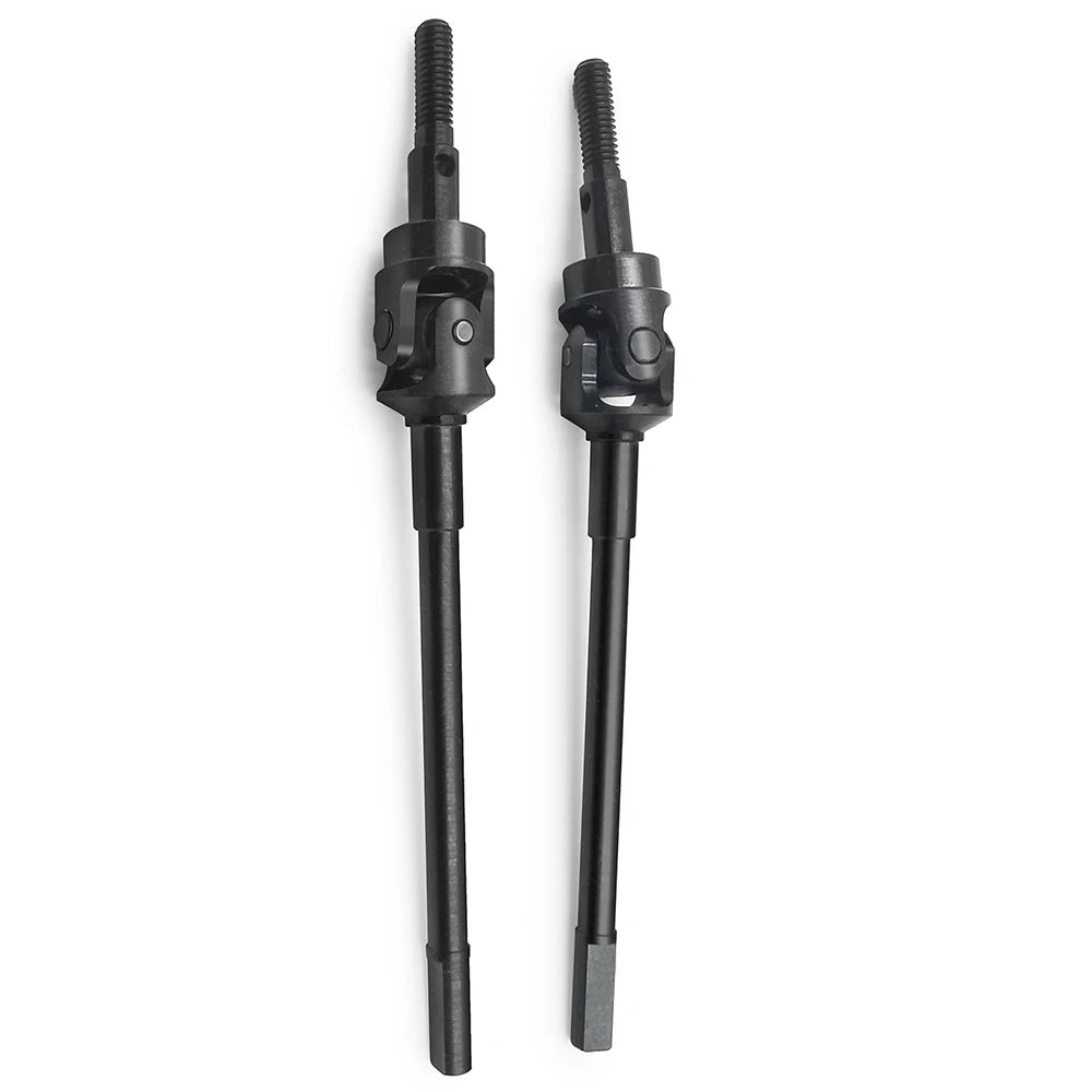 YEAHRUN RC Car Drive Shafts Hard Steel Front&Rear Axle CVD Drive Shafts for 1/10 RC Crawler Axial SCX10 II 90046 Upgrade Parts