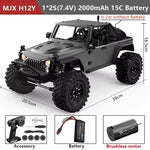 MJX Hyper Go H12Y+ 1/12 4WD RC Car Professional Off-Road Racing 12km/H Sensored Brushless Motor 2.4G Remote Control Cars Truck