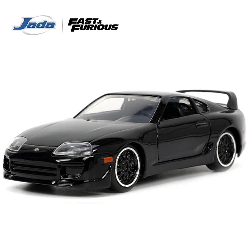 JADA 1:32 DieCast Model Car Fast & Furious 1995 Toyota Supra Detailed Interior Rubber Tires JD33381