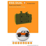 SENSE RC Car Engine Sound Simulator ESS-ONE ESS-DUAL Plus Engine Sound Simulated Module Set for Axial SCX10 SCX10II, RC Cars