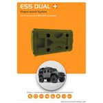 SENSE RC Car Engine Sound Simulator ESS-ONE ESS-DUAL Plus Engine Sound Simulated Module Set for Axial SCX10 SCX10II, RC Cars