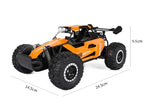 Latitude-25 4WD Remote Control Car 1:16 Scale - High Speed RC Drift Car with LED Lights, 2.4GHz All Terrain Off-Road Rock Crawler, Electric Toy Vehicle Gift for Boys and Kids