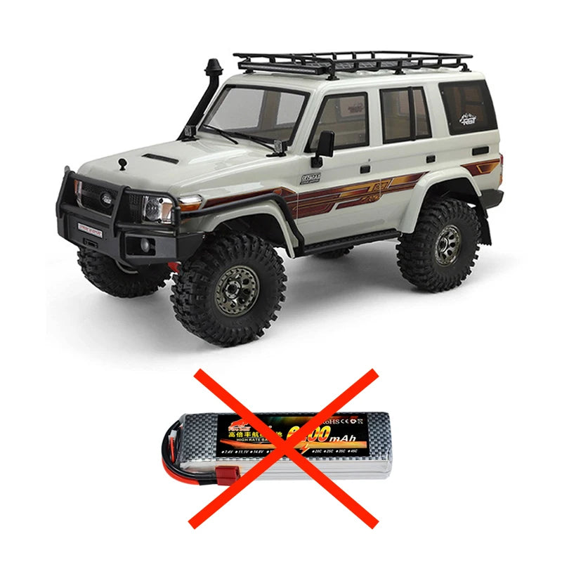 RGT EX86190 LC76 1/10 2.4G RC Cars Electric Remote Control 4WD Model Car Crawler Rock Buggy Off-road  2 Speed Shift Gift EX86120