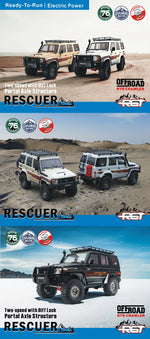 RGT EX86190 LC76 1/10 2.4G RC Cars Electric Remote Control 4WD Model Car Crawler Rock Buggy Off-road  2 Speed Shift Gift EX86120