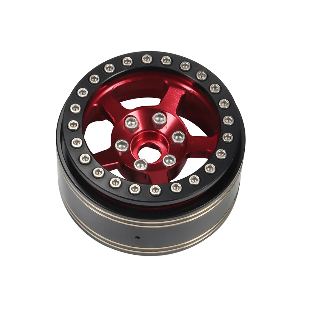 95g/PCS Brass Weights Beadlock Ring Fits 1.9 Inch Wheel Rims for RC Rigs Crawler SCX10 Pro Capra TRX4 VS4-10 Element Enduro TF2
