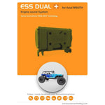 SENSE RC Car Engine Sound Simulator ESS-ONE ESS-DUAL Plus Engine Sound Simulated Module Set for Axial SCX10 SCX10II, RC Cars