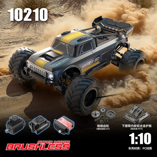 In Stock New MJX 1/10 Full Scale Brushless 10210 Four-Wheel Drive High-Speed Car Rc Remote Control Car Professional Racing Car