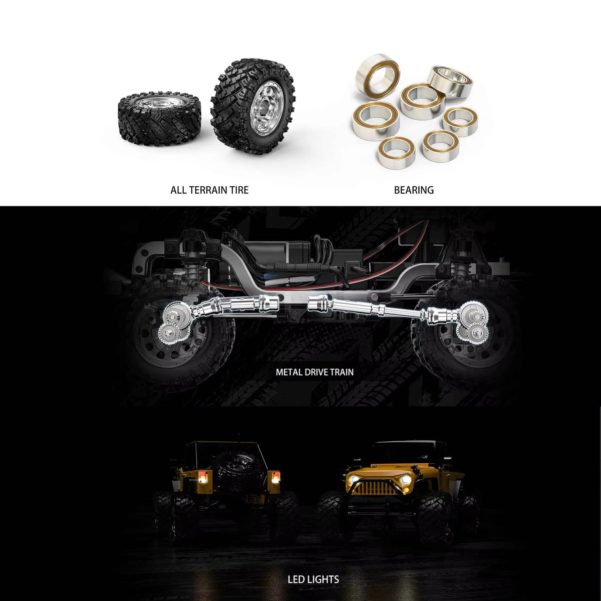 MJX Hyper Go H12Y+ 1/12 4WD RC Car Professional Off-Road Racing 12km/H Sensored Brushless Motor 2.4G Remote Control Cars Truck