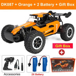 Latitude-25 4WD Remote Control Car 1:16 Scale - High Speed RC Drift Car with LED Lights, 2.4GHz All Terrain Off-Road Rock Crawler, Electric Toy Vehicle Gift for Boys and Kids