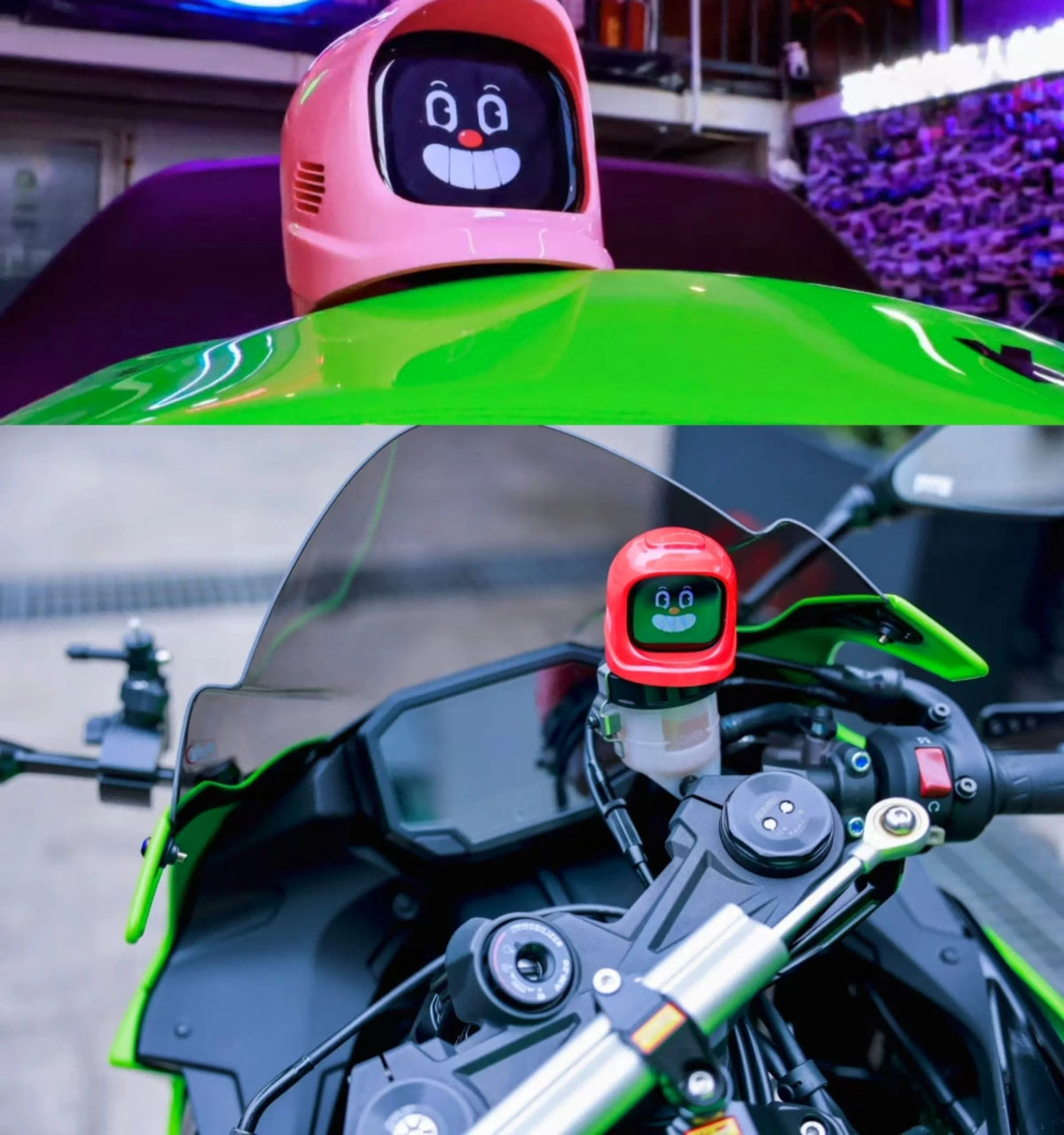 Your Car'S New Best Friend Interactive Electronic Pet With Mood Expressions For Drive Fun Trendy Toy