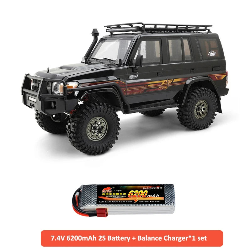 RGT EX86190 LC76 1/10 2.4G RC Cars Electric Remote Control 4WD Model Car Crawler Rock Buggy Off-road  2 Speed Shift Gift EX86120