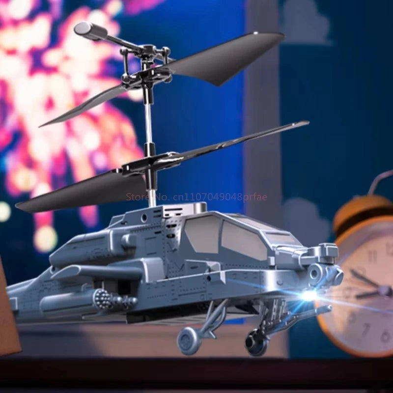 2.4G RC Helicopter Altitude Hold LED Lights Rechargeable Crash-Proof Simulation Aircraft Model Kids Beginner Toy Gift
