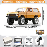 Mangniu MN168 1/12 rc car 280 Motor 4WD Electric RC Off-Road Rock Climbing Truck with Metal Chassis 2.4G  Toy Gift for Boy Adult
