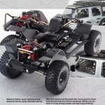 YIKONG YK4082 V3 Professional RC Remote Control Car Model 1:8 Climbing Car 4WD Differential Lock Shifting Off-Road Vehicle 4082