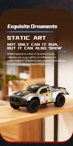 HBToys 1:36 DK3601-3 Rc Car Mini 4WD High Speed Short Truck High Speed Off Road Truck Competitive Racing Toy For Boys Gifts New