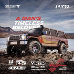 Ralaro Tk07 1/7 Remote Control Electric 4wd Drive Climbing Double-Speed Differential Lock Climbing Off-Road Vehicle Rc Model Car