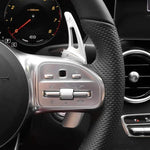 Car Steering Wheel Paddle Shifters Aluminum Shift Paddle Blade for Benz A B C E GLE GLA GLC Class W176 W205 W246 C117 W218