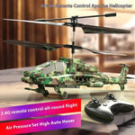 2.4G RC Helicopter Altitude Hold LED Lights Rechargeable Crash-Proof Simulation Aircraft Model Kids Beginner Toy Gift