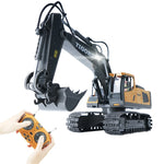 Rc Excavator Bulldozer Truck Toys for Boy 2.4G Remote Control Dumper Engineering Vehicle Tractor Crawler Birthday Gift Child