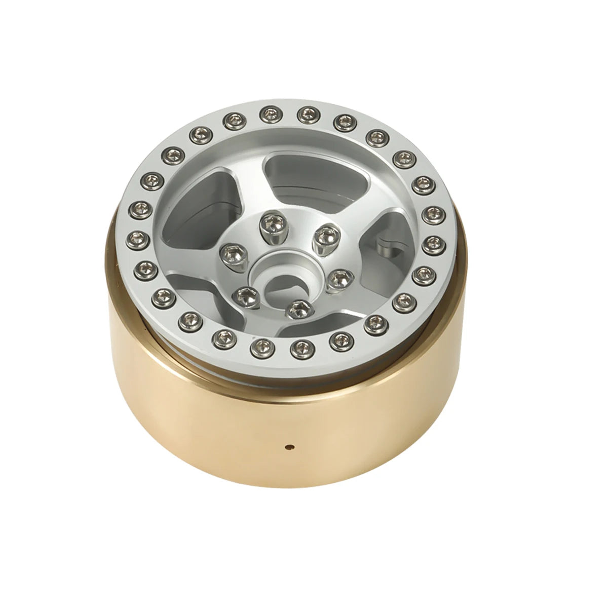 95g/PCS Brass Weights Beadlock Ring Fits 1.9 Inch Wheel Rims for RC Rigs Crawler SCX10 Pro Capra TRX4 VS4-10 Element Enduro TF2