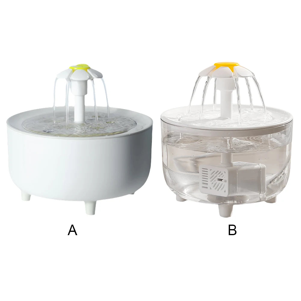Automatic Cat Water Fountain — 1.2L Quiet USB Filtered Drinking Fountain
